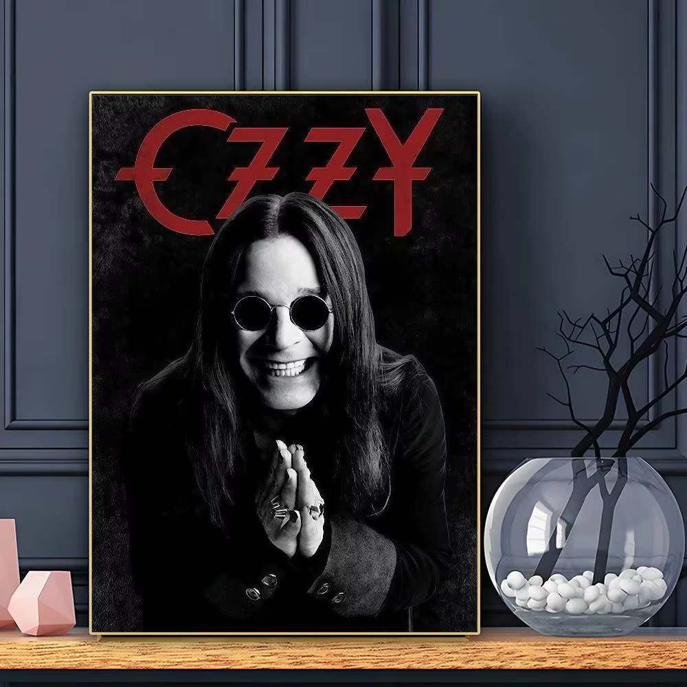 Restez Prince des ténèbres O-Ozzy O-OsbourneS affiche HD Art collant mur étanche maison salon Bar décoration