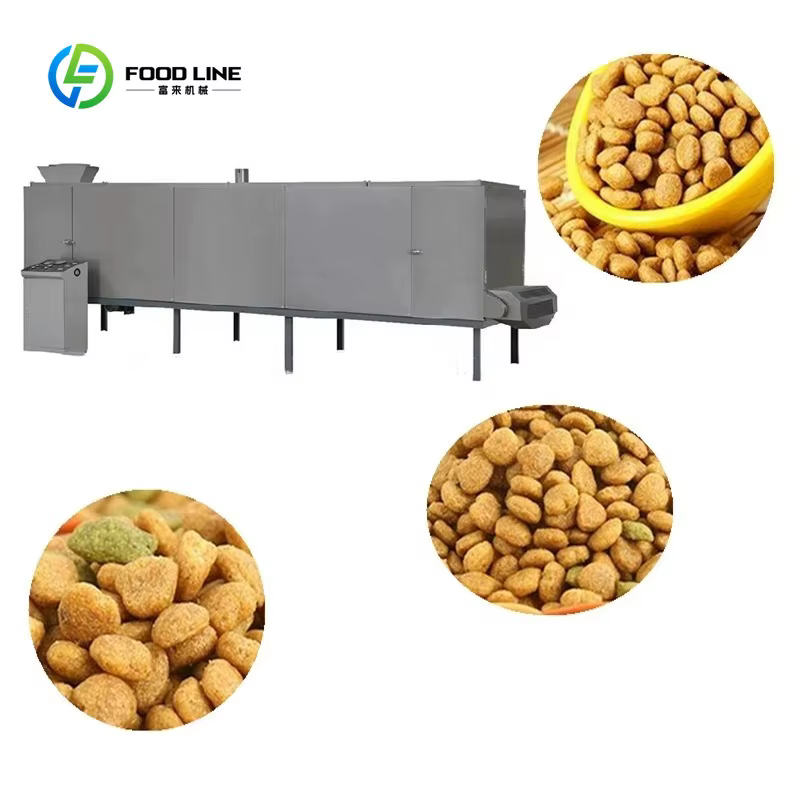 Machine de fabrication de croquettes pour chiens et chats sur mesure, ligne de production d'aliments secs pour animaux de compagnie, machine de production d'aliments humides pour chiens en conserve