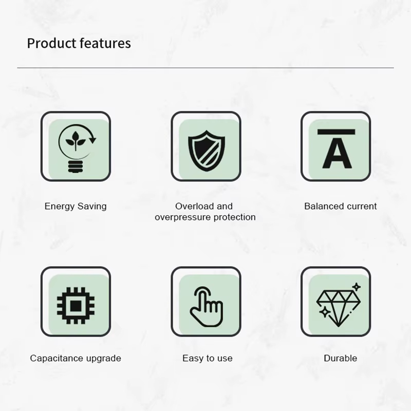 ​ Boîtier d'économie d'énergie portable intelligent, économiseur de facteur de puissance professionnel, économiseur d'électricité, 90V-250V