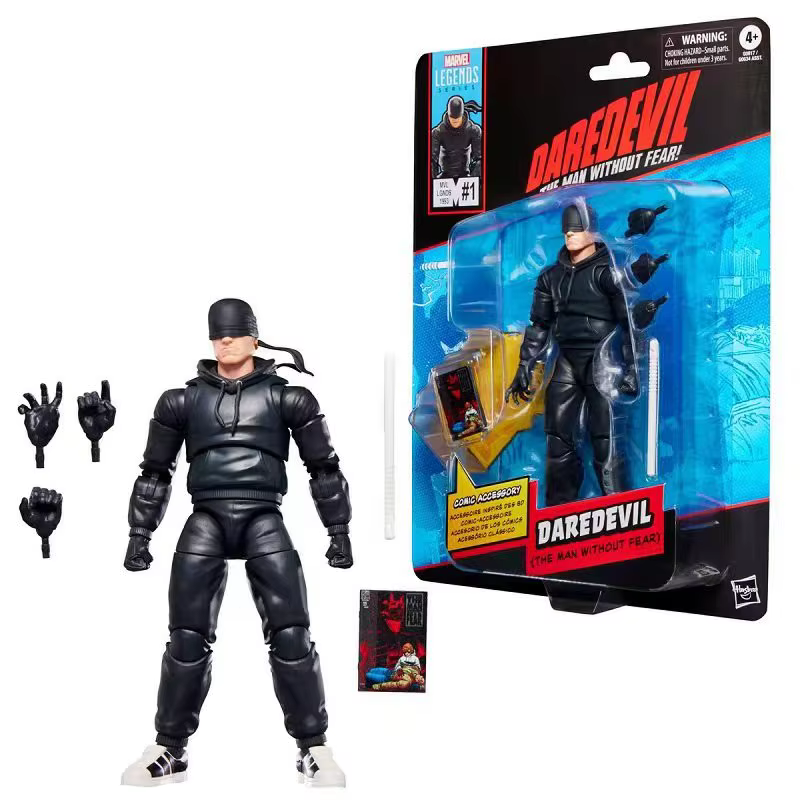 En stock, figurines de la série Marvel Legends de Hasbro, Daredevil, modèle de film d'animation, jouets, figurine d'action, cadeau, loisirs