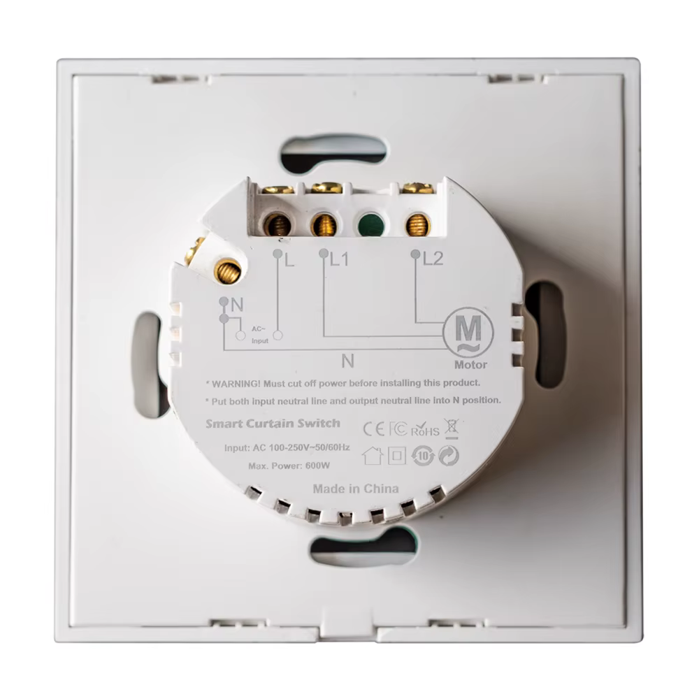 Rideaux électriques, stores, volets roulants, interrupteur connecté, contrôle par application WiFi, compatible avec Smart Life, Alexa, Google Home, Siri