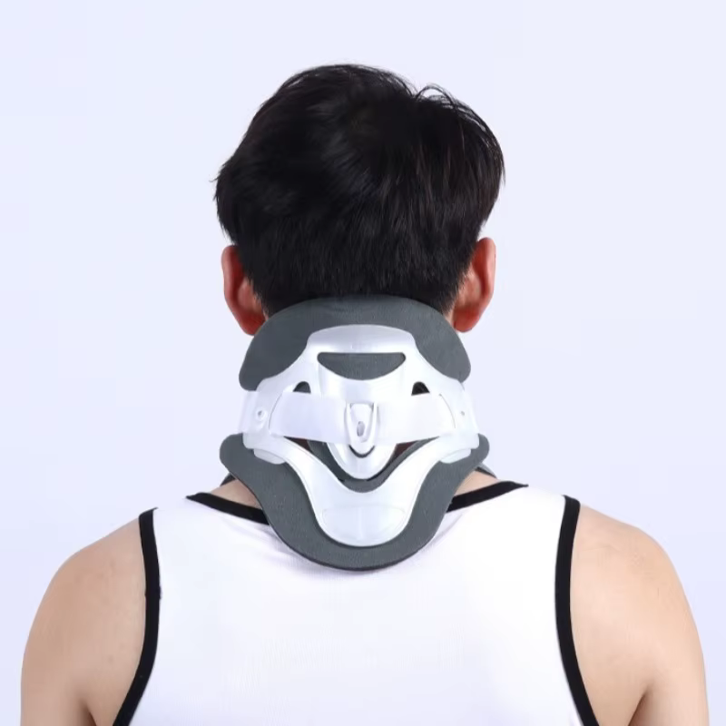 Dispositif de Traction cervicale réglable en hauteur à 6 niveaux, correcteur de Posture, collier Cervical, attelle de cou, soutien, soulagement de la douleur au cou