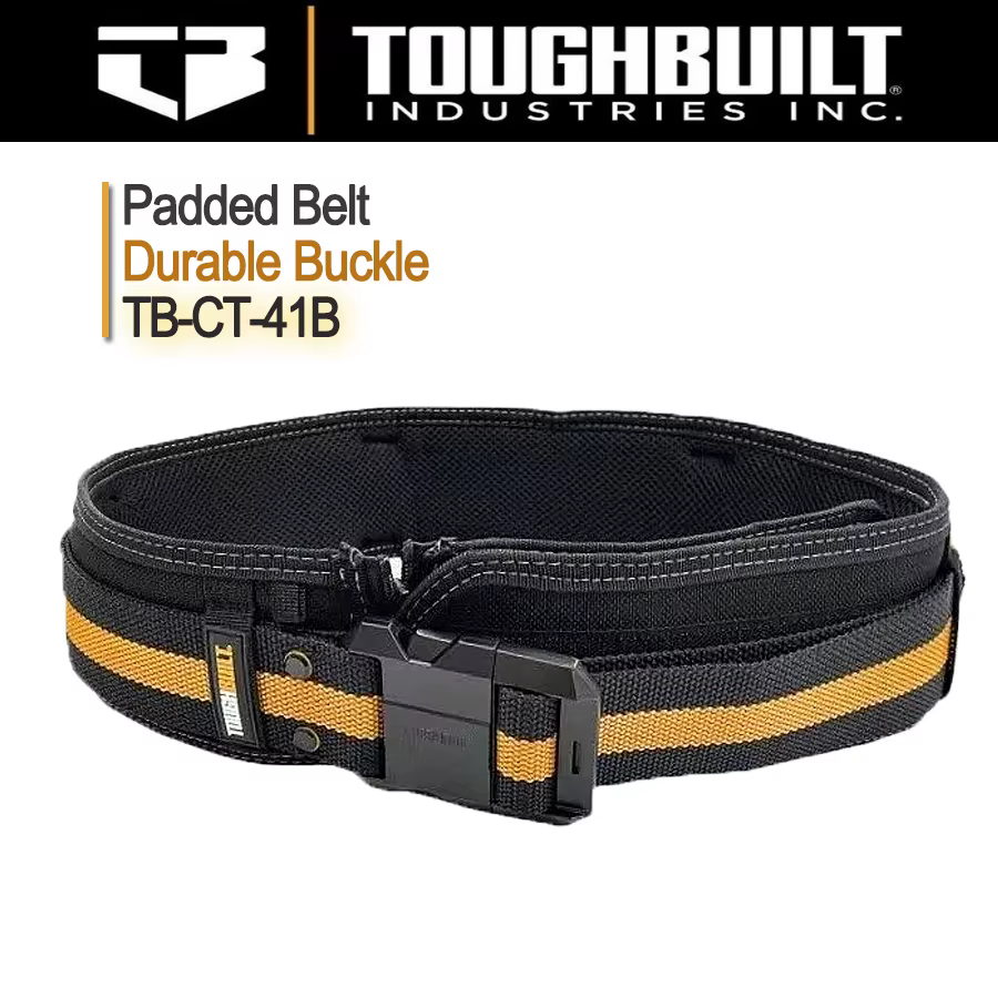 ToughBuilt ceinture rembourrée pour les professionnels en acier strucTB-CT-40P, TB-CT-41, TB-CT-41B, TB-CT-41P, TB-CT-42, TB-CT-150