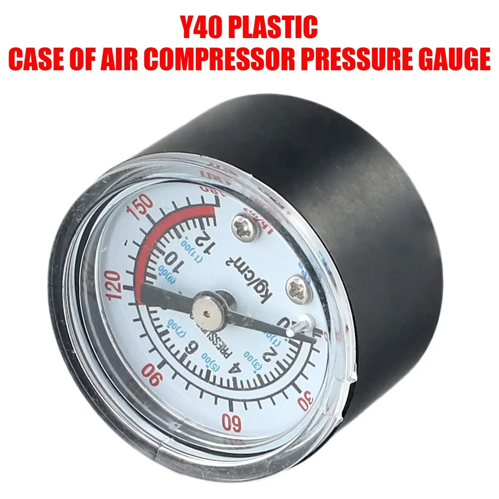 Jauge de pression de compresseur d'air, manomètre pneumatique et hydraulique, jauges de compresseur, scanner, 0-12bar, 180 PSI