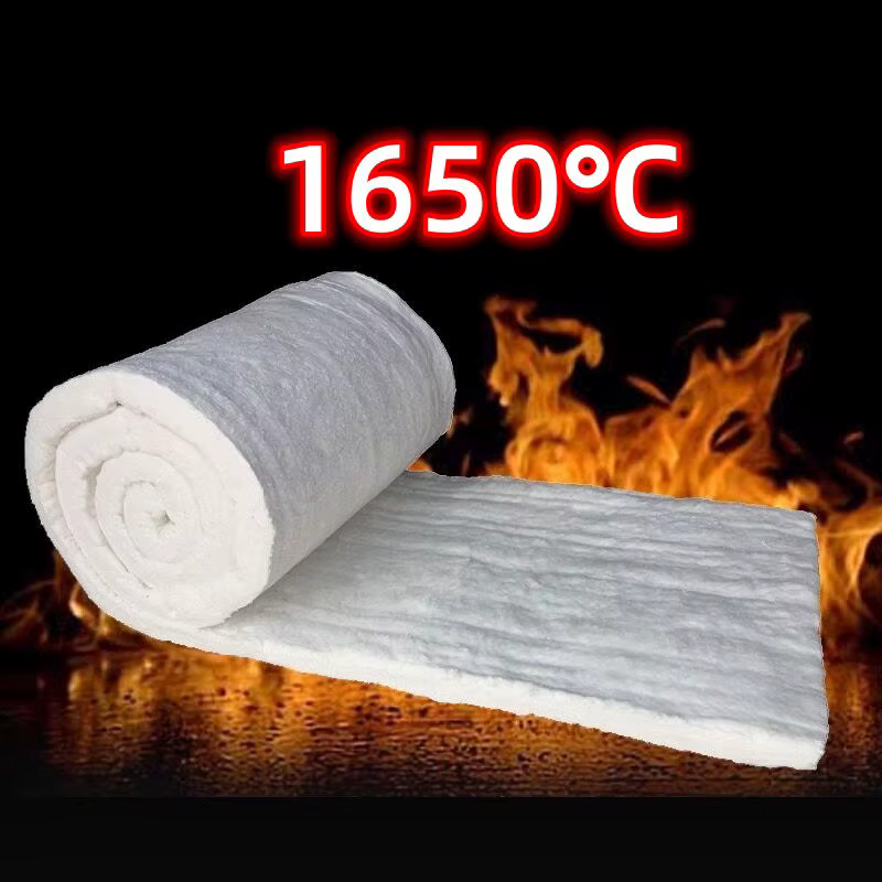 1650 ℃   Couverture en Fiber de céramique, roulement en Zirconium résistant aux hautes températures, coton isolant résistant au feu, utilisé dans l'industrie