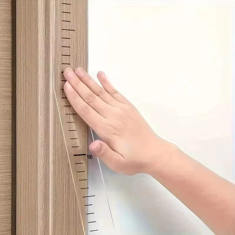 Autocollant mural pour tableau de croissance des enfants, imperméable et amovible, 1 pièce, règle de hauteur claire et précise, comme cadeau d'anniversaire pour garçons et filles