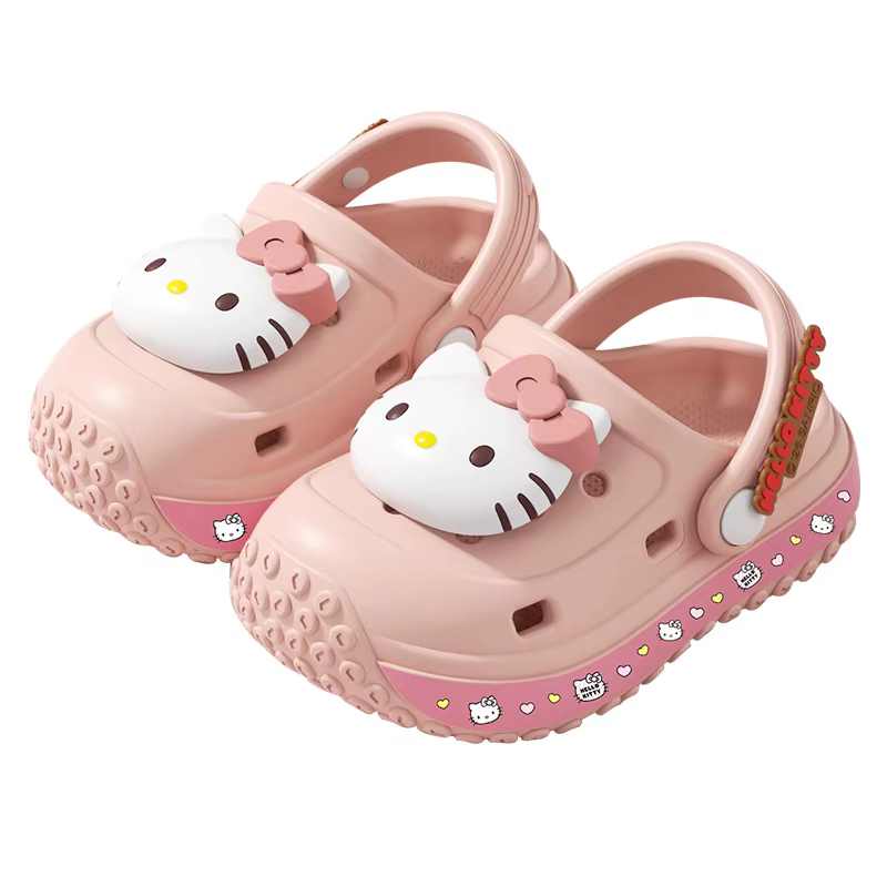 Crocs décontractés et respirants Kuromi, Crocs anti-odeur pour la marche sur la plage et les voyages sur la plage