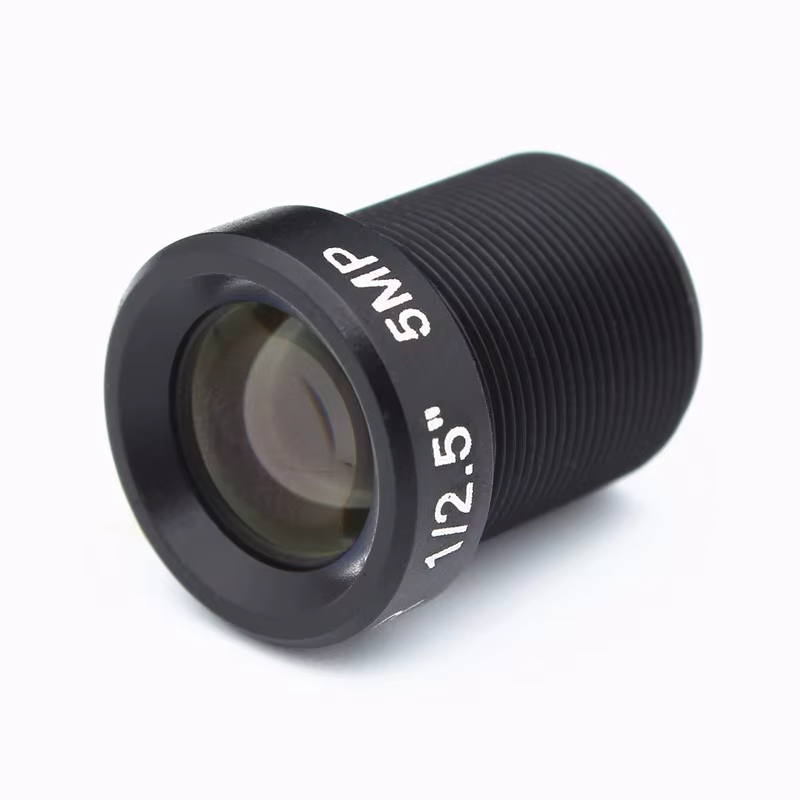 Objectif CCTV HD 5MP 8mm/12mm/16mm, carte IR 1/2.5 pouces M12x0.5 MTV View 20M/30M/50M pour caméra IP de sécurité