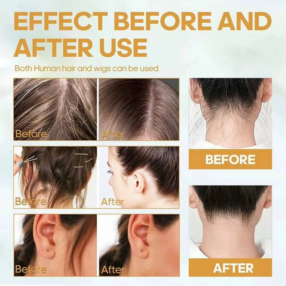 Bâton de cire pour cheveux 2025, bâton de pommade pour cheveux, bâton de cire coiffante longue durée, bâton de cire pour cheveux, bâton lissant et lisse pour perruques de cheveux