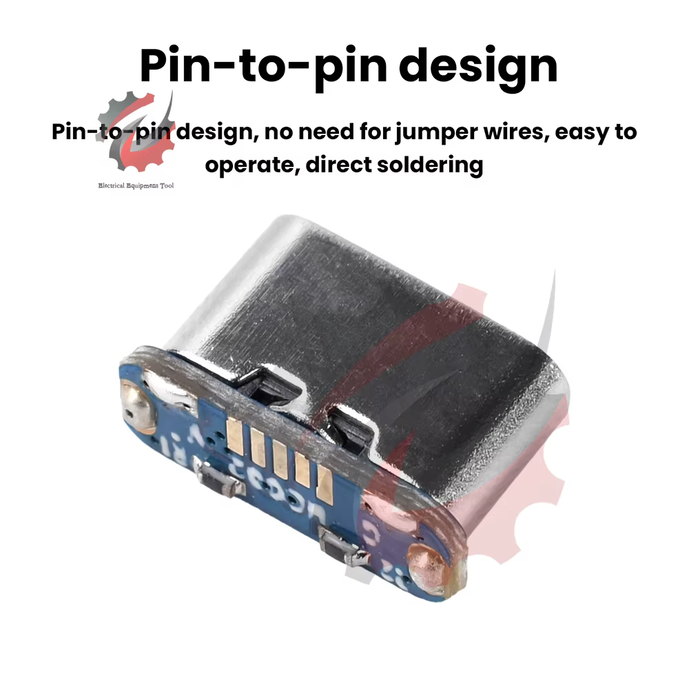 Adaptateur Micro USB vers Type C, carte de conversion DIY pour le chargement et le transfert de données, transmission rapide USB 2.0, Installation facile