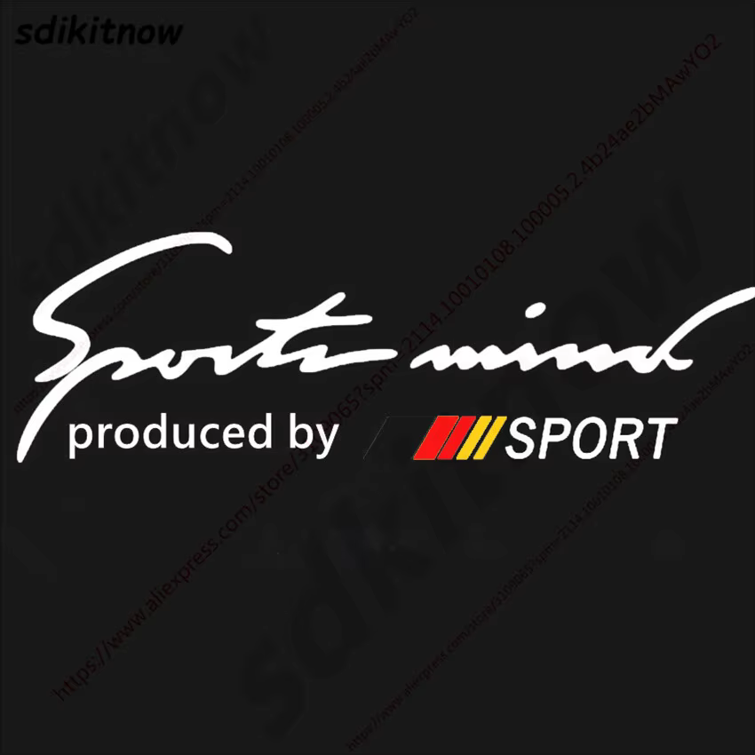 Nouvel autocollant sportif 2026 pour vitre de voiture, style allemand, décoration pour BEMZ AMG BMW VW Volkswagen Audi Porsche OPEL