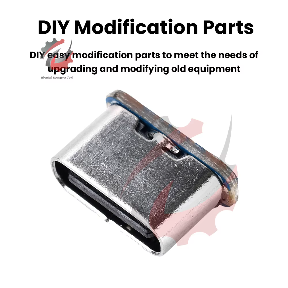 Adaptateur Micro USB vers Type C, carte de conversion DIY pour le chargement et le transfert de données, transmission rapide USB 2.0, Installation facile