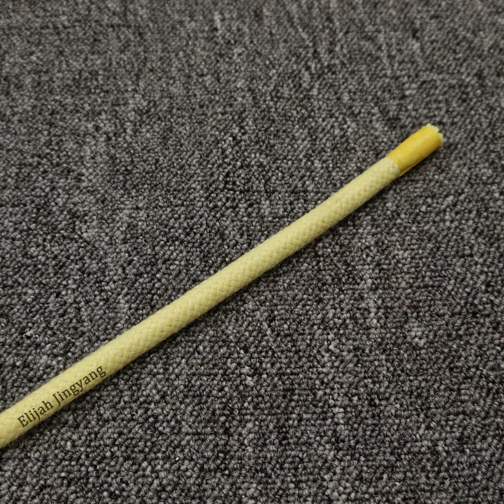 Équipement de Performance d'incendie ignifuge résistant à l'usure, accessoires de fabrication de corde Para aramide de 5/16 pouces, corde en Kevlar 100% Pure de 8mm