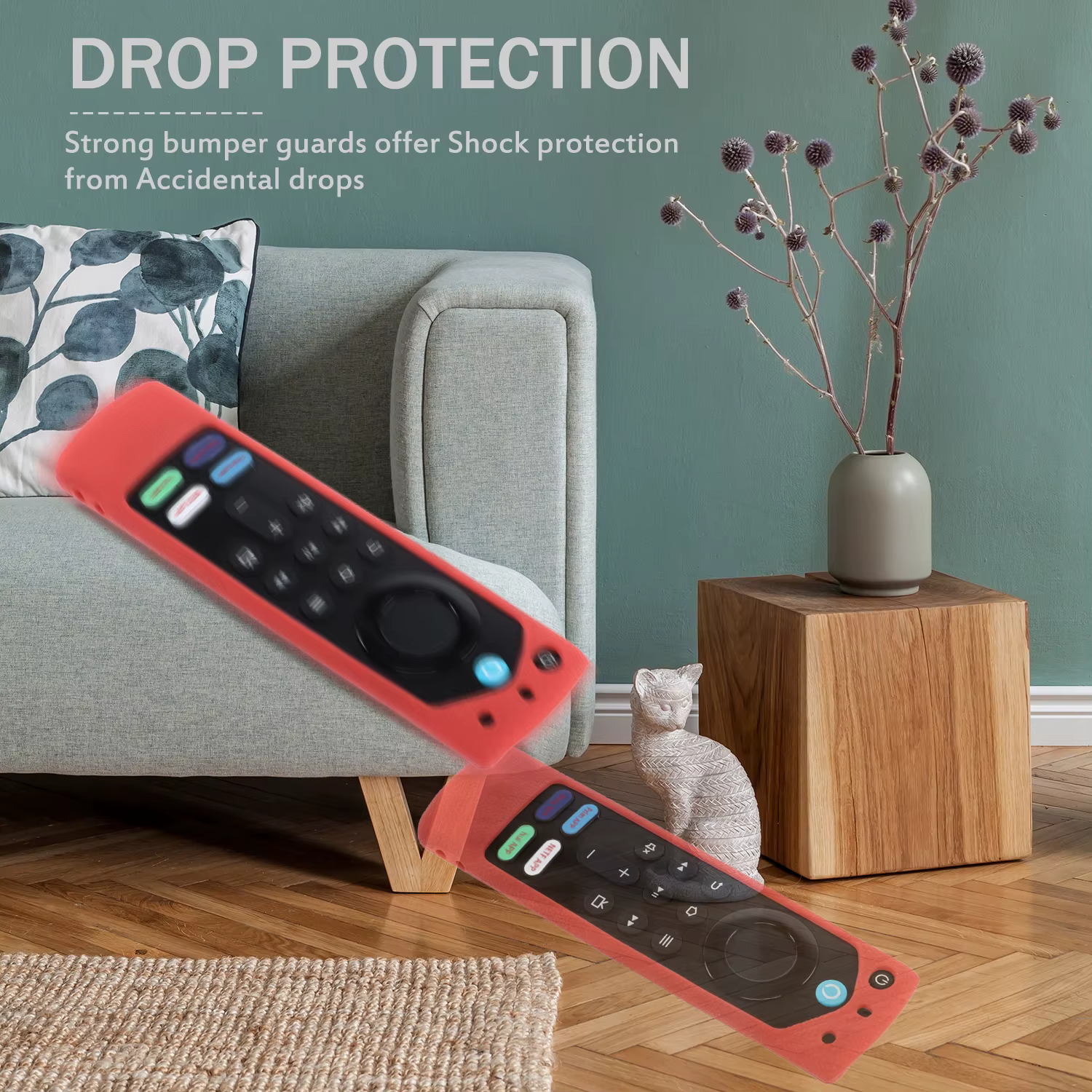 Gaine de protection en silicone pour télécommande Amazon Fire TV Stick, étui d'origine 2021 3ème Isabel, manchon antichoc antidérapant