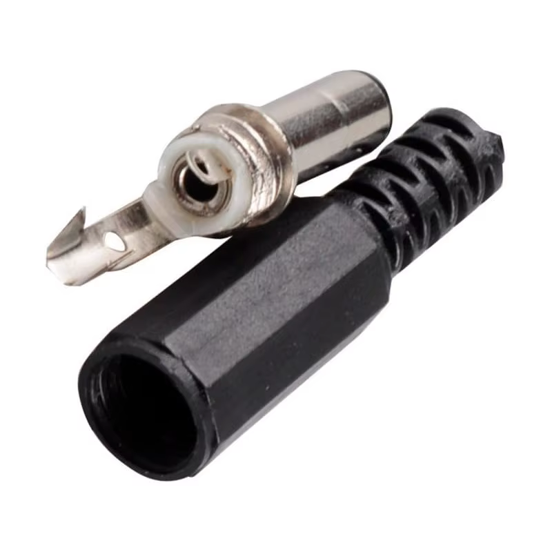 10 paires de prises d'alimentation cc, connecteur femelle à montage sur panneau, 3 broches 5.5x2.1mm avec 5.5mm x 2.1mm, prise d'alimentation cc mâle à monter soi-même