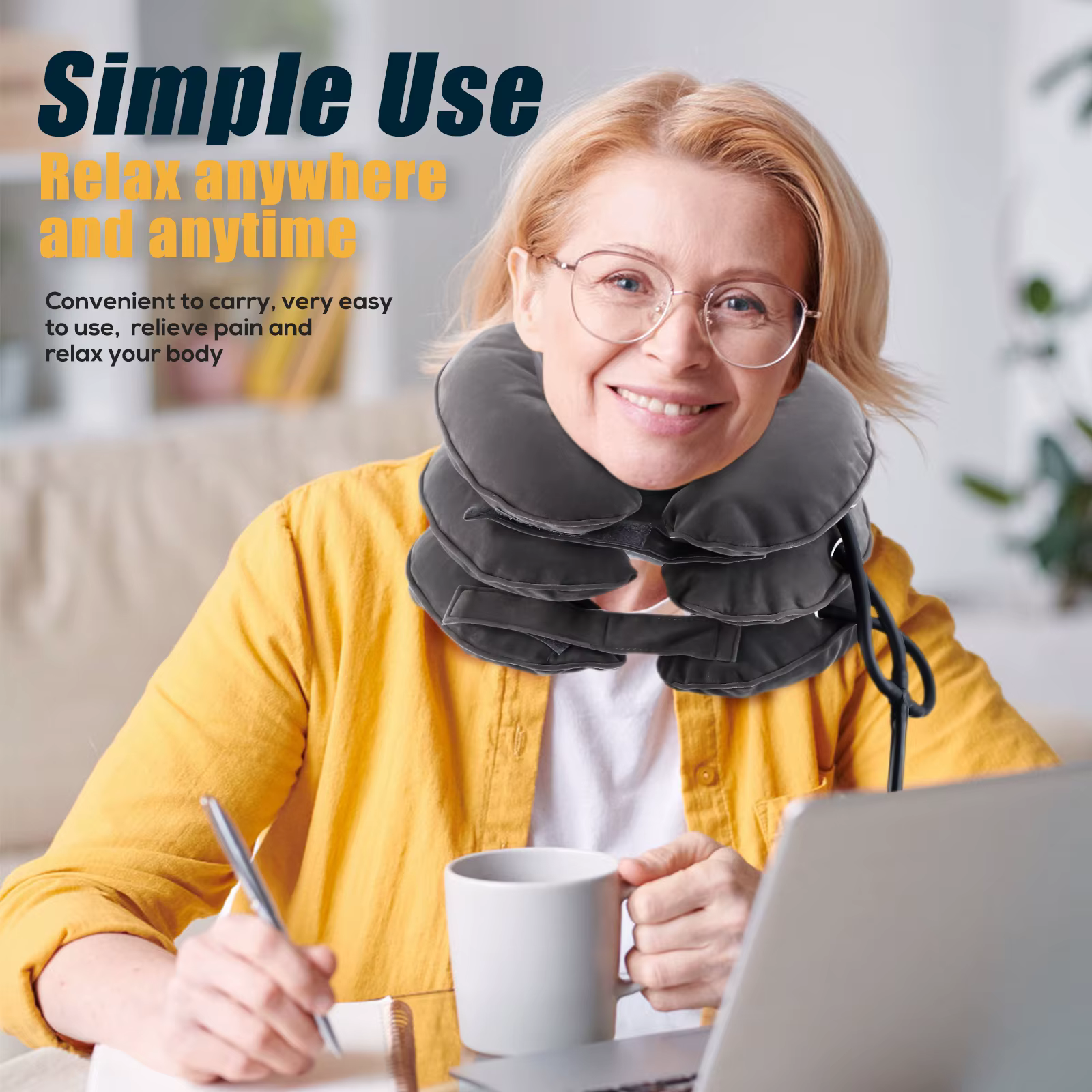 Civière de cou, exercice orthopédique, spondylose cervicale, dispositif de thérapie de Traction de vertèbre, oreiller, collier chiropratique, soulagement de la douleur
