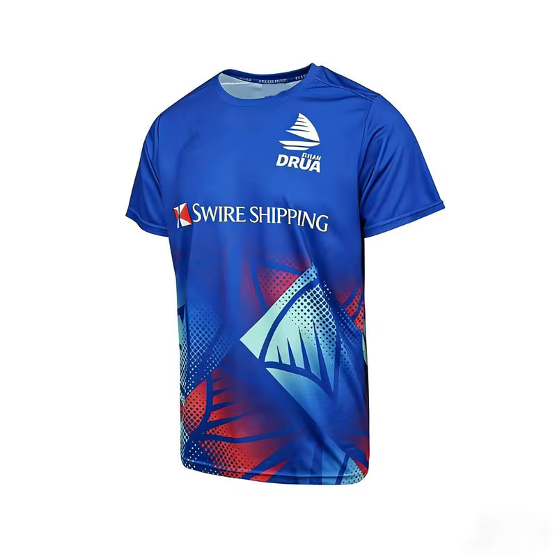 Maillot de rugby FIJIAN DRUA domicile/extérieur/entraînement 2025-2026 pour homme, taille S-5XL, confortable, respirant, qualité parfaite !
