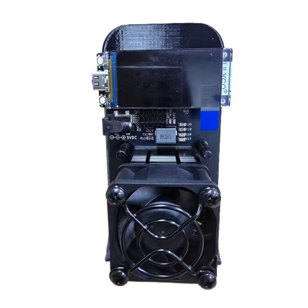 DOGEXUS DX01 Doge Solo Miner 60MH/s Scrypt Mining Machine Machine de minage à faible consommation 19W LTC DOGE Miner avec affichage USB Crypto Miner