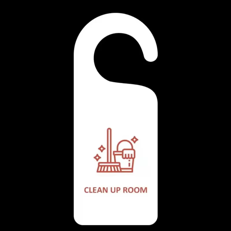 Panneau de porte d'hôtel en PVC Double face, 10 pièces, ne débogez pas, ne débogez pas, panneau de porte de chambre à coucher, panneau d'invite de salon