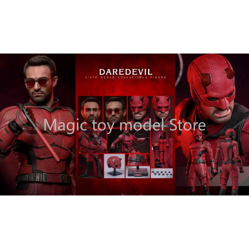 Figurine d'action authentique Daredevil TMS154 de 30 cm (1/6) de Hot Toys – Collection de jouets, cadeaux de festival