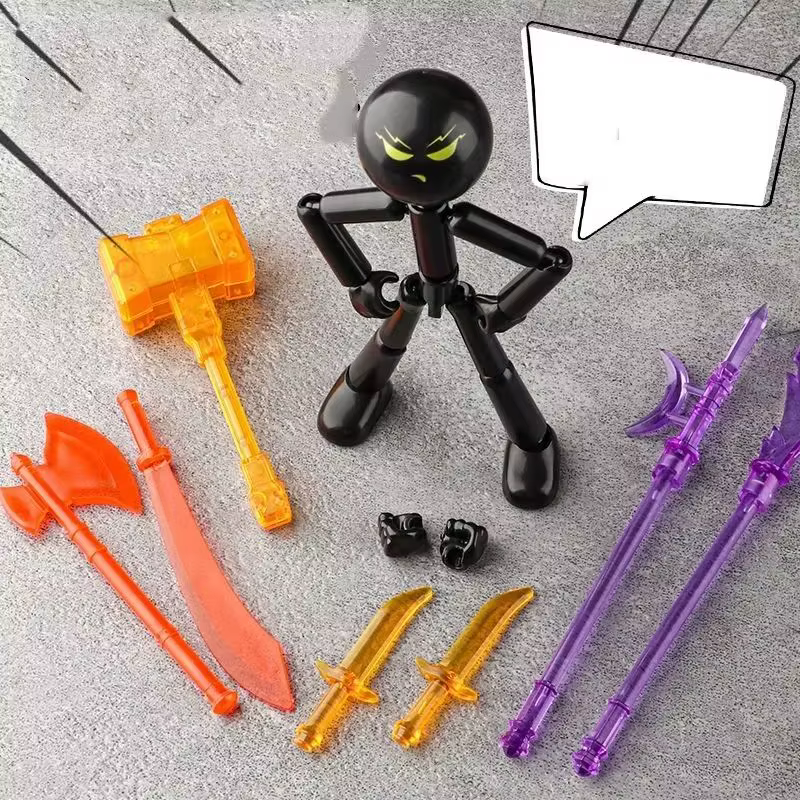 Figurine articulée multi-positions, figurine de combat, ornement, figurine à assembler soi-même, décoration de bureau, cadeau