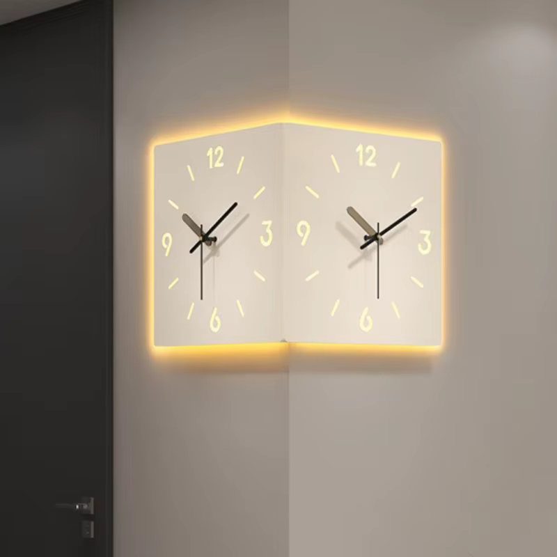 Horloges murales numériques modernes, horloge murale silencieuse pour salon, chambre à coucher, grande décoration, ornements de bureau