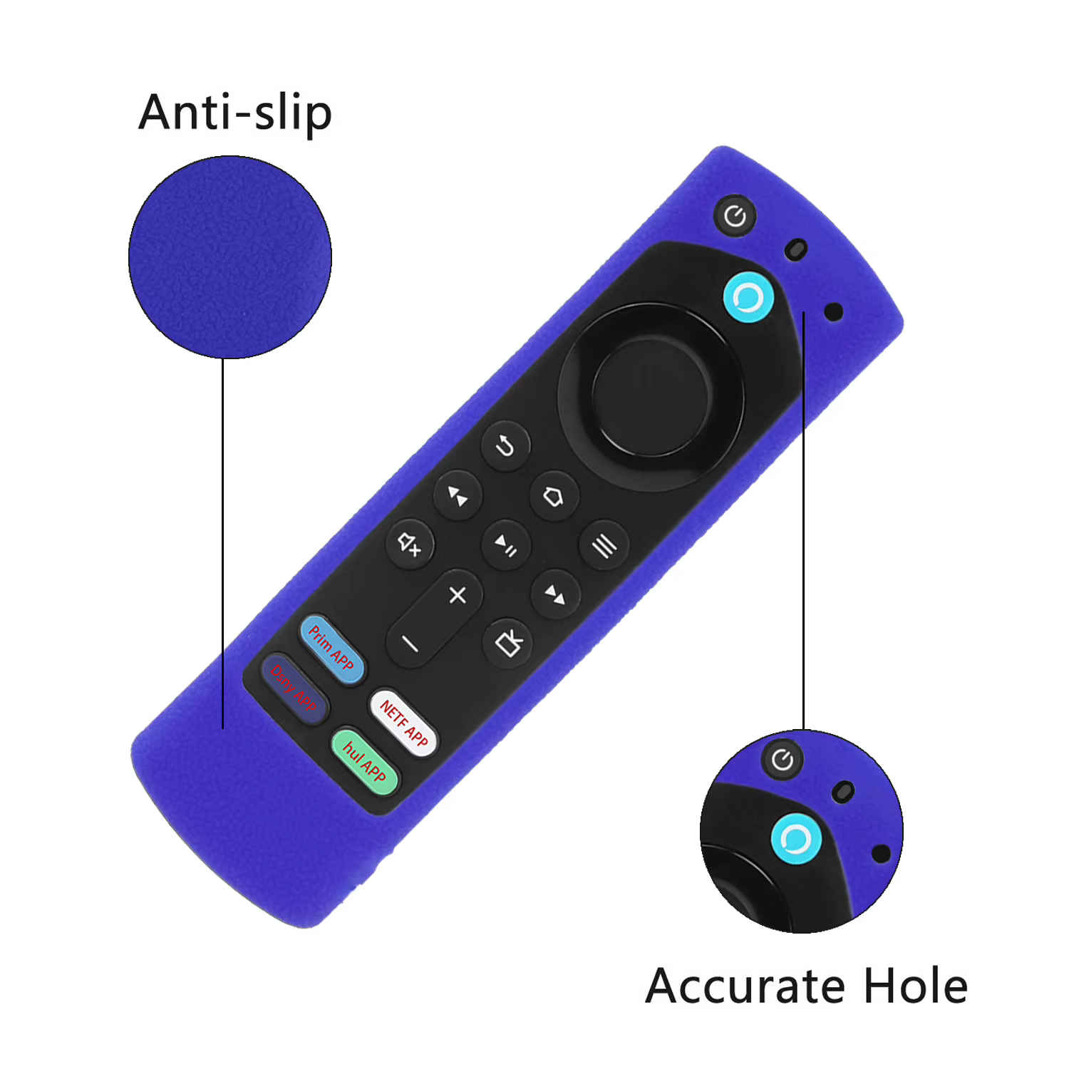 Gaine de protection en silicone pour télécommande Amazon Fire TV Stick, étui d'origine 2021 3ème Isabel, manchon antichoc antidérapant