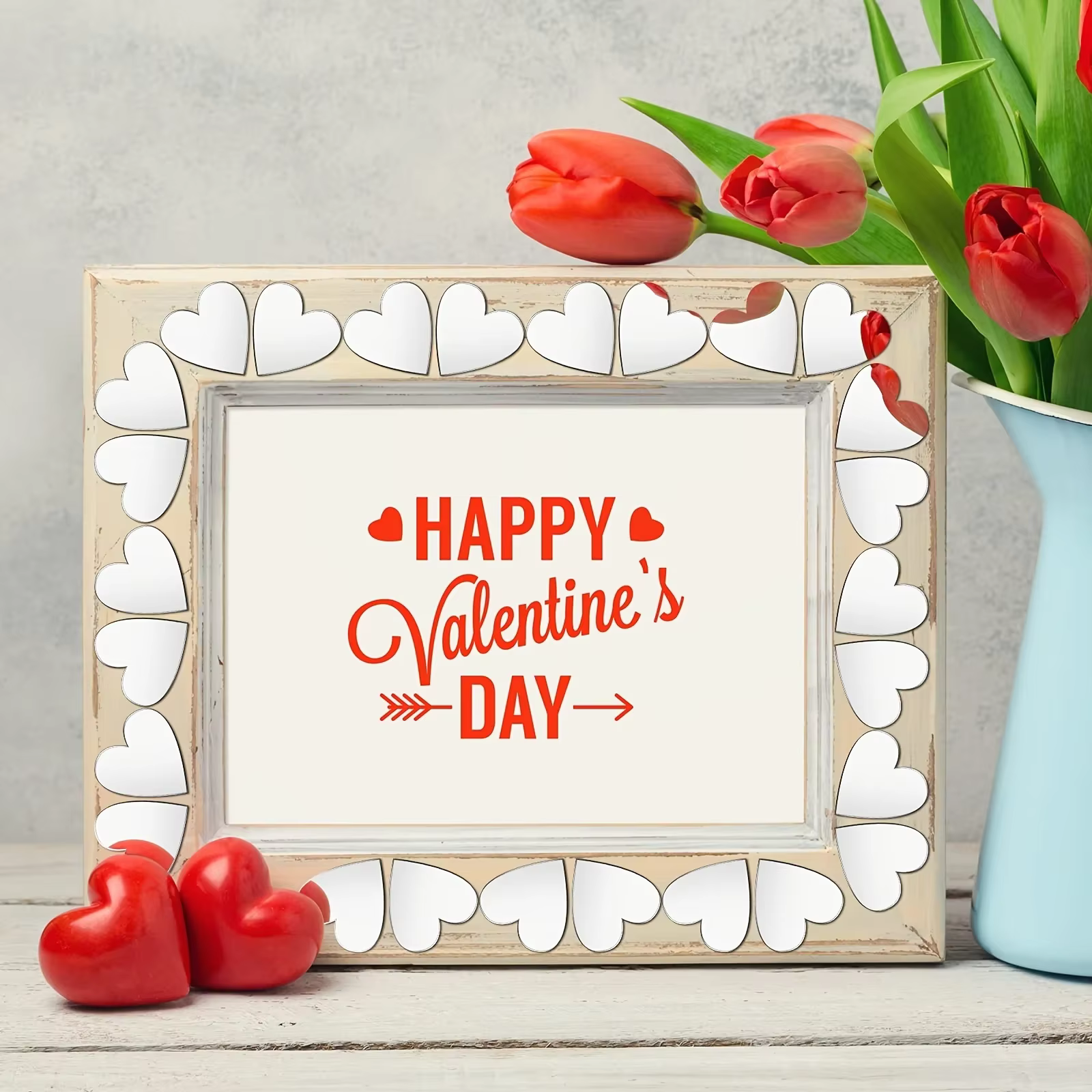 100 pcs/lot 2 cm coeur acrylique miroir autocollant mural rond carré bricolage mur miroir autocollant points stickers muraux décor de fête de mariage