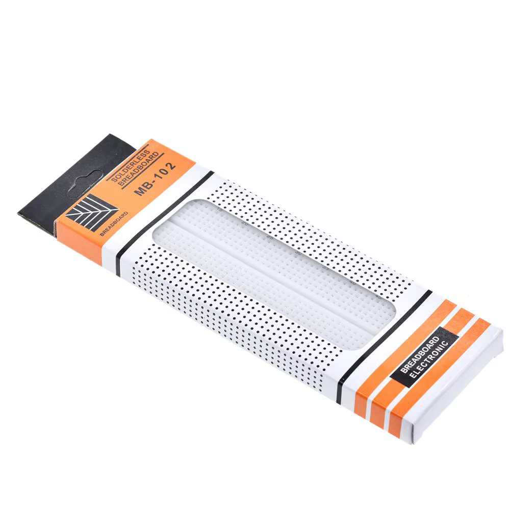 TZT 1/2pcs Breadboard 830 Point Board MB-102 MB102 Kit de développement et de test DIY