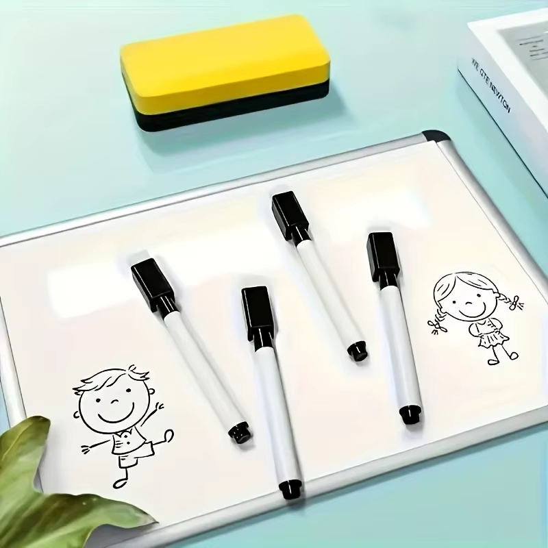 Stylo pour tableau blanc, petite taille, noir, en option, adapté au marquage, fournitures de présentation de bureau, apprentissage, 6/16/30 pièces