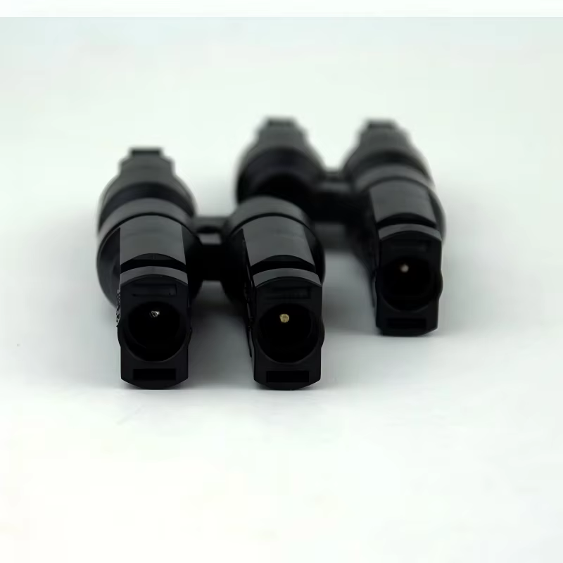 Connecteurs de connexion parallèle pour panneaux solaires, 1 paire mâle-femelle, adaptateur de câble PV étanche pour l'assemblage du câblage des systèmes d'énergie solaire