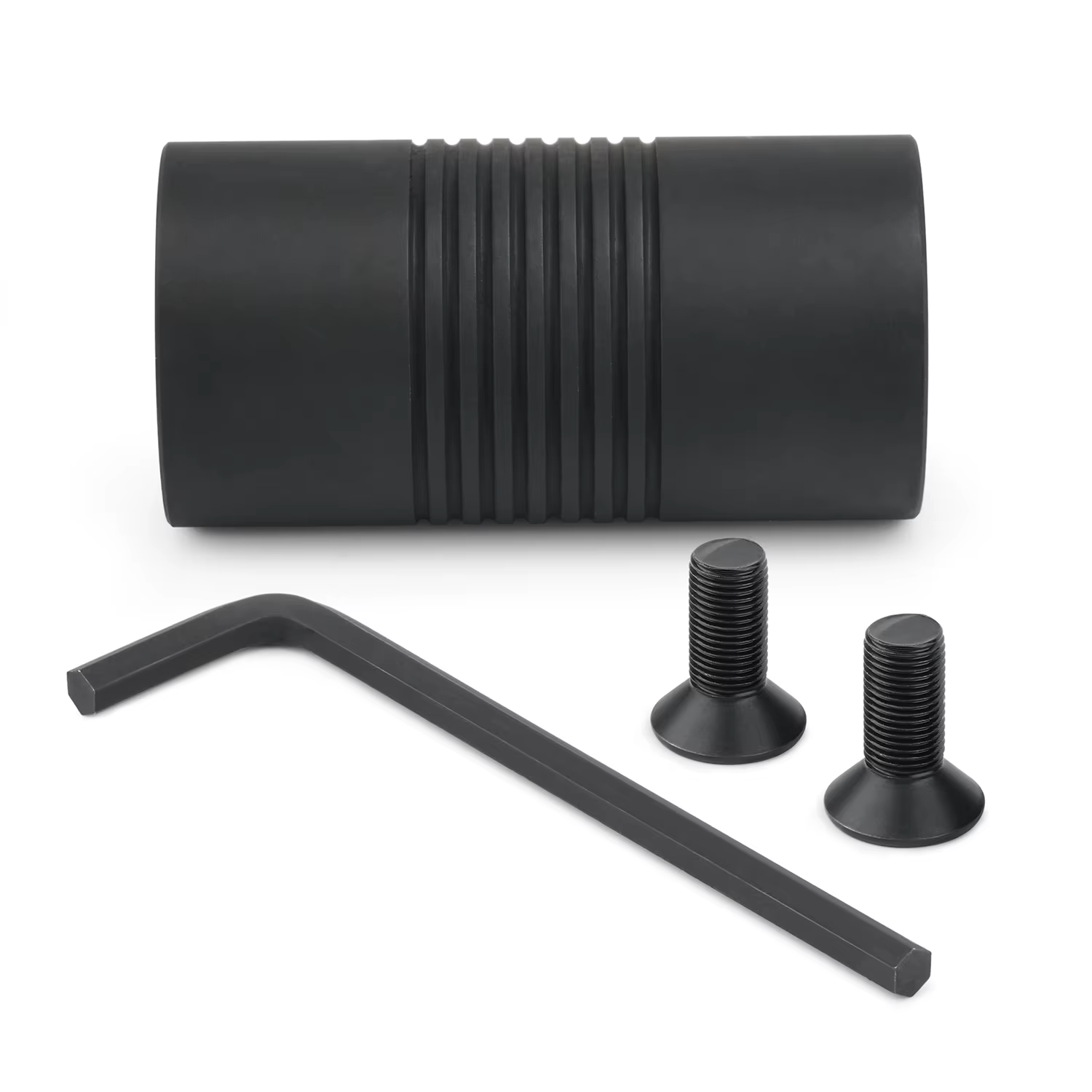 Outil de rainurage pour cadre de porte en acier trempé, conception double face, outil de rainurage pour fixation encastrée avec vis Allen et clé