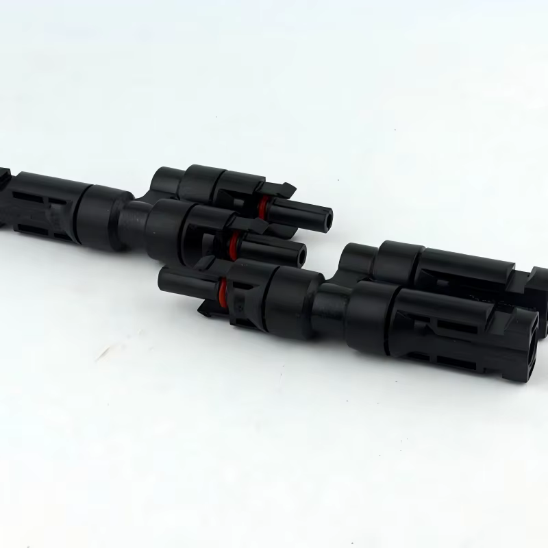 Connecteurs de connexion parallèle pour panneaux solaires, 1 paire mâle-femelle, adaptateur de câble PV étanche pour l'assemblage du câblage des systèmes d'énergie solaire