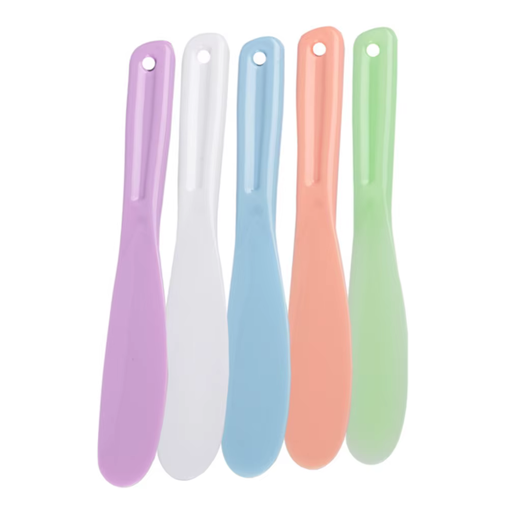 Bâton applicateur de maquillage, outil de masque DIY, cuillère de beauté, spatule cosmétique, bâton de crème pour les yeux, bâton de masque en silicone, cuillère à mélanger les masques