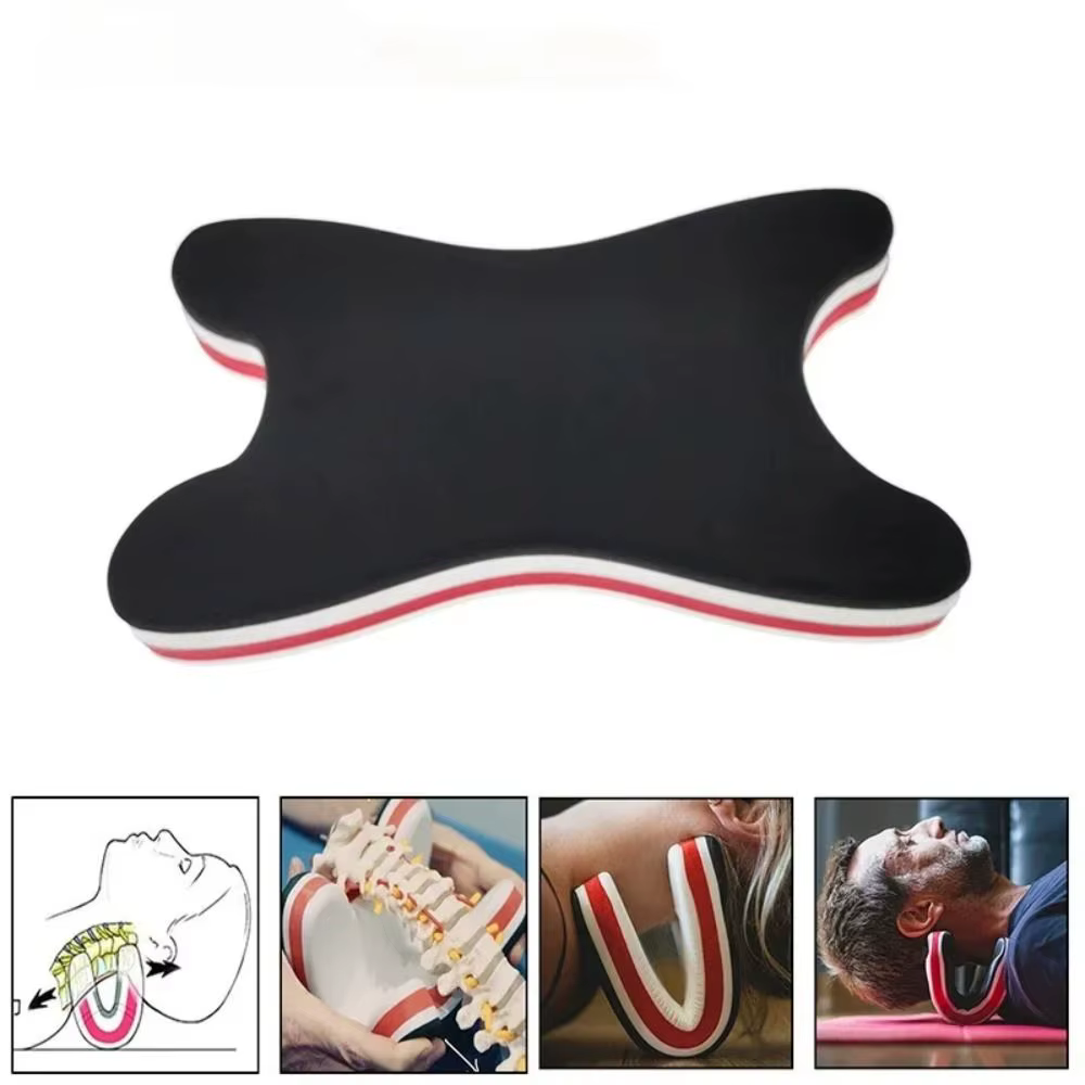 Appareils de massage du cou : Oreiller de traction orthopédique pour soulagement cervical, oreiller de traction cervicale portable, oreiller de massage cervical