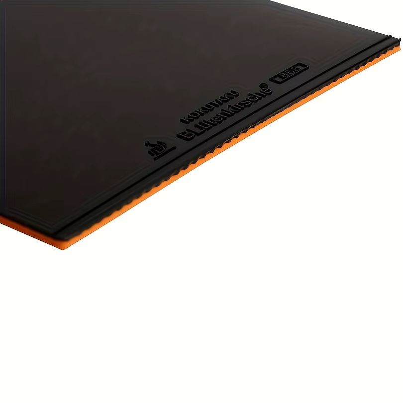 Une feuille de caoutchouc professionnelle pour le tennis de table - 2,2 mm d'épaisseur, souplesse moyenne 40-43 ° Haute viscosité, haute friction et élasticité, adapté aux attaques fortes, adapté à