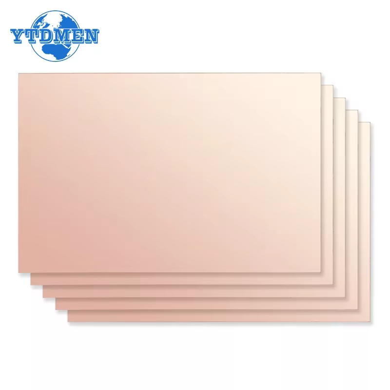 Panneau plaqué cuivre FR4, 10x15cm, plaque latérale simple, Kit PCB de bricolage pour Arduino, 5/10 pièces