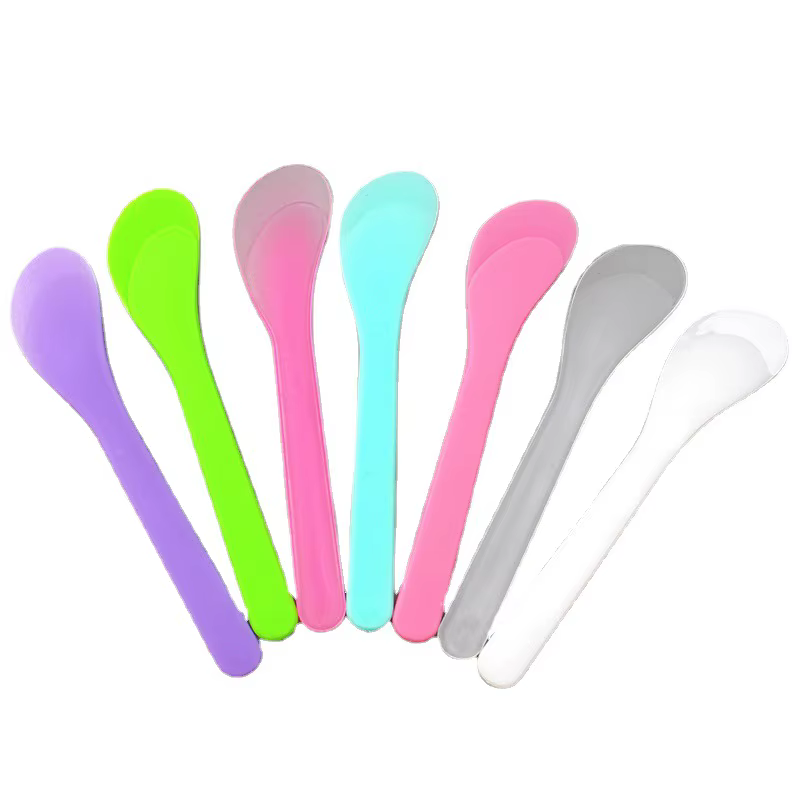 Bâton de masque Facial 13cm, spatule cosmétique, cuillère, bricolage, bâtonnets de maquillage de beauté, outils de mélange de boue, outils de maquillage, 10 pièces/lot