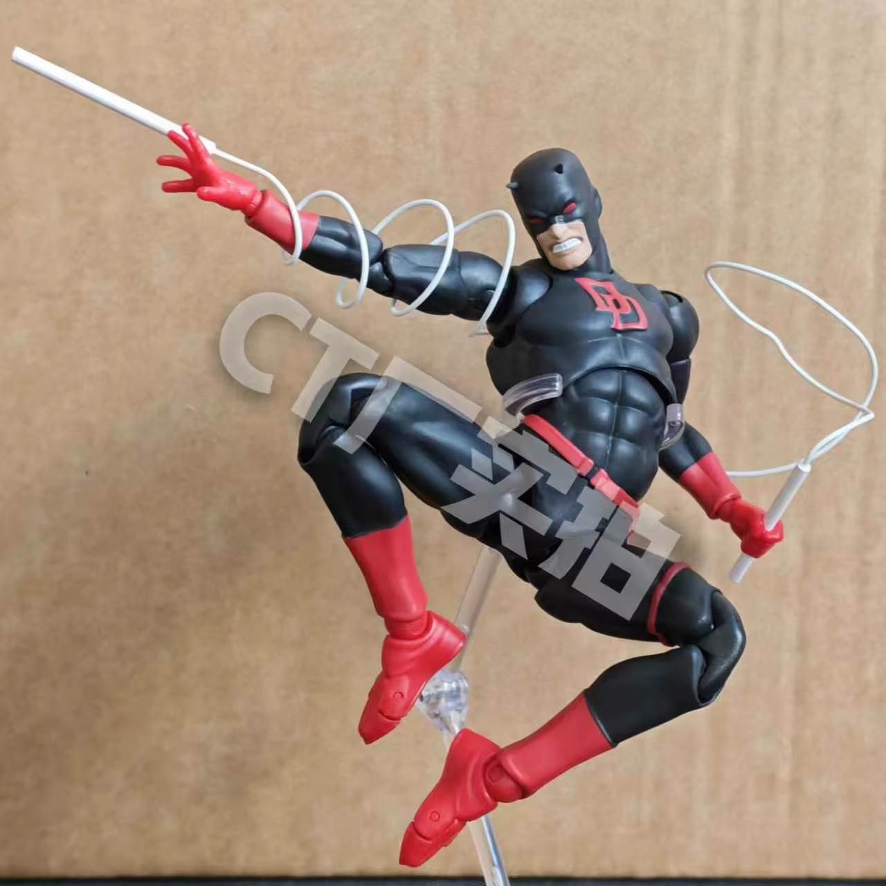 Nouveau Ct jouets Daredevil Figure Mafex 223 Version noire SHF Anime Figurine Statue modèle mobile cadeaux enfants jouets