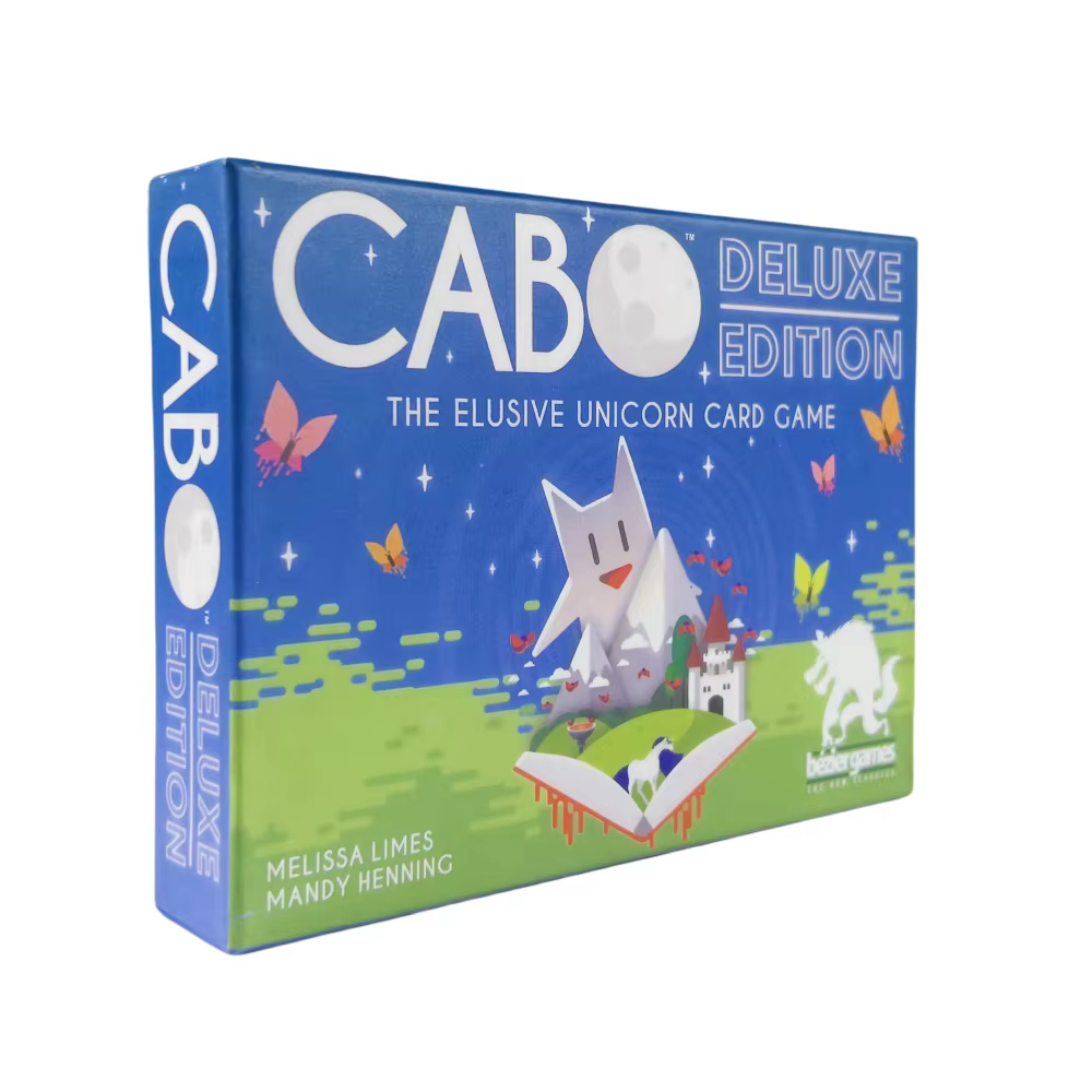 2 Styles CABO anglais édition de luxe jeu de société carte 2-4 Kabo jeu de société de rassemblement pour adultes et enfants cadeaux de fête de vacances