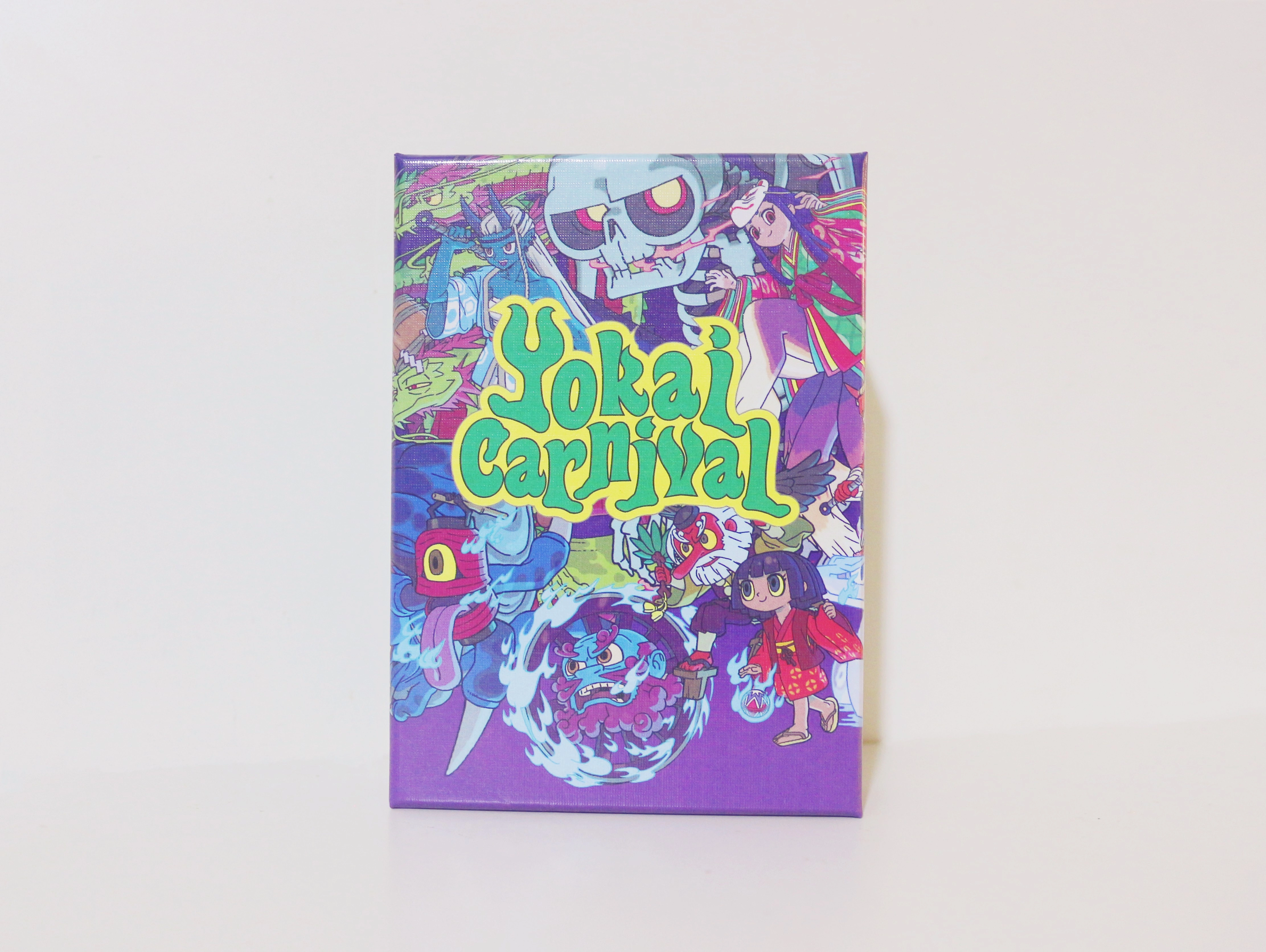 Jeu de société Yokai Carnival | Jeu stratégique passionnant et rapide | 2-5 joueurs | 15 minutes de temps de jeu