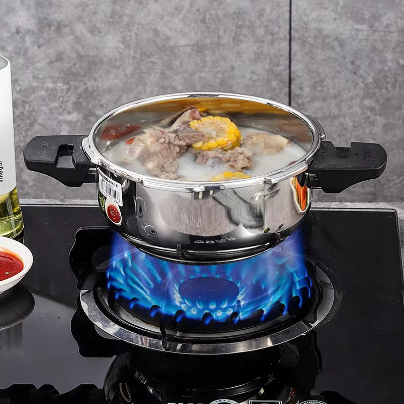 Autocuiseur à gaz de cuisine, 80KPa, autocuiseur, cuiseur à riz, économie d'énergie, Protection de sécurité, machines de cuisson rapide