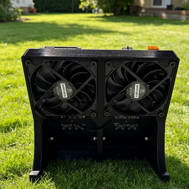 Nouveau Nerd OCTAXE 12TH/s Rev3.1 200W Refroidissement par Air pour Minage Bitcoin NerdOctaxe Y 12Th/s avec Alimentation Externe Solo BTC Miner Nerdqaxe++ 12T