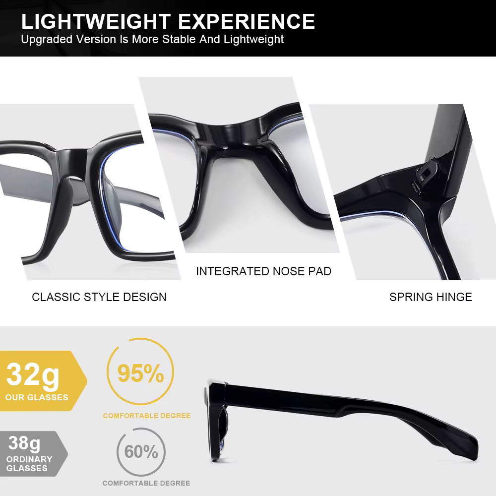CRIXALIS carré Anti lumière bleue lunettes pour femmes et hommes cadre noir beauté naturelle artefact lunettes ordinateur lunettes