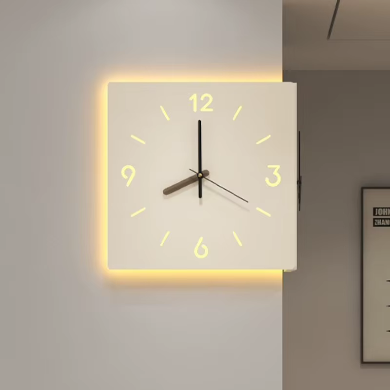 Horloges murales numériques modernes, horloge murale silencieuse pour salon, chambre à coucher, grande décoration, ornements de bureau