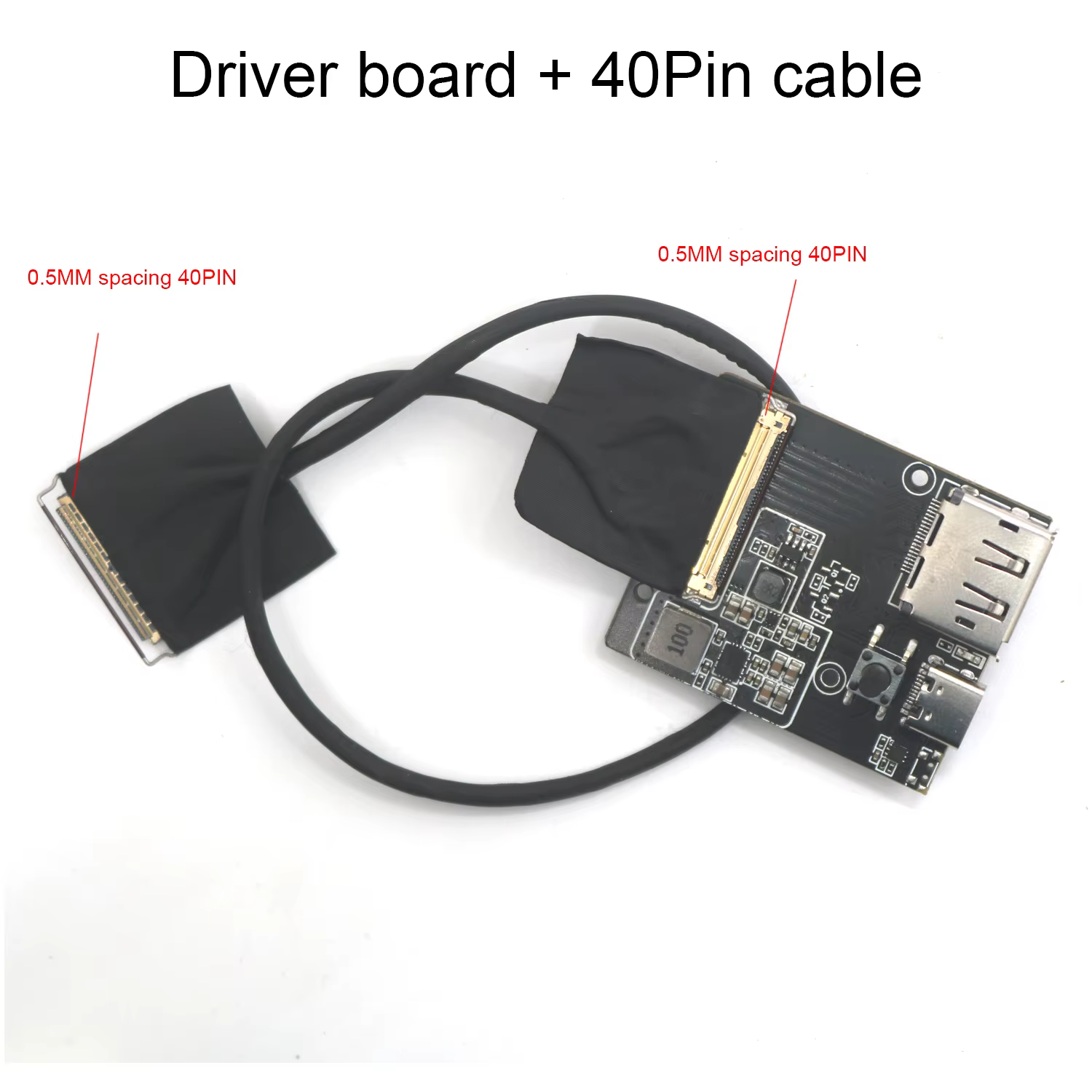 Carte de pilote DP vers EDP, adaptateur de signal EDP, 30 broches, 40 broches, 2K, 4K, 2lan, 4lan, écran d'affichage LCD LED pour ordinateur PC, câble de protocole PD/QC
