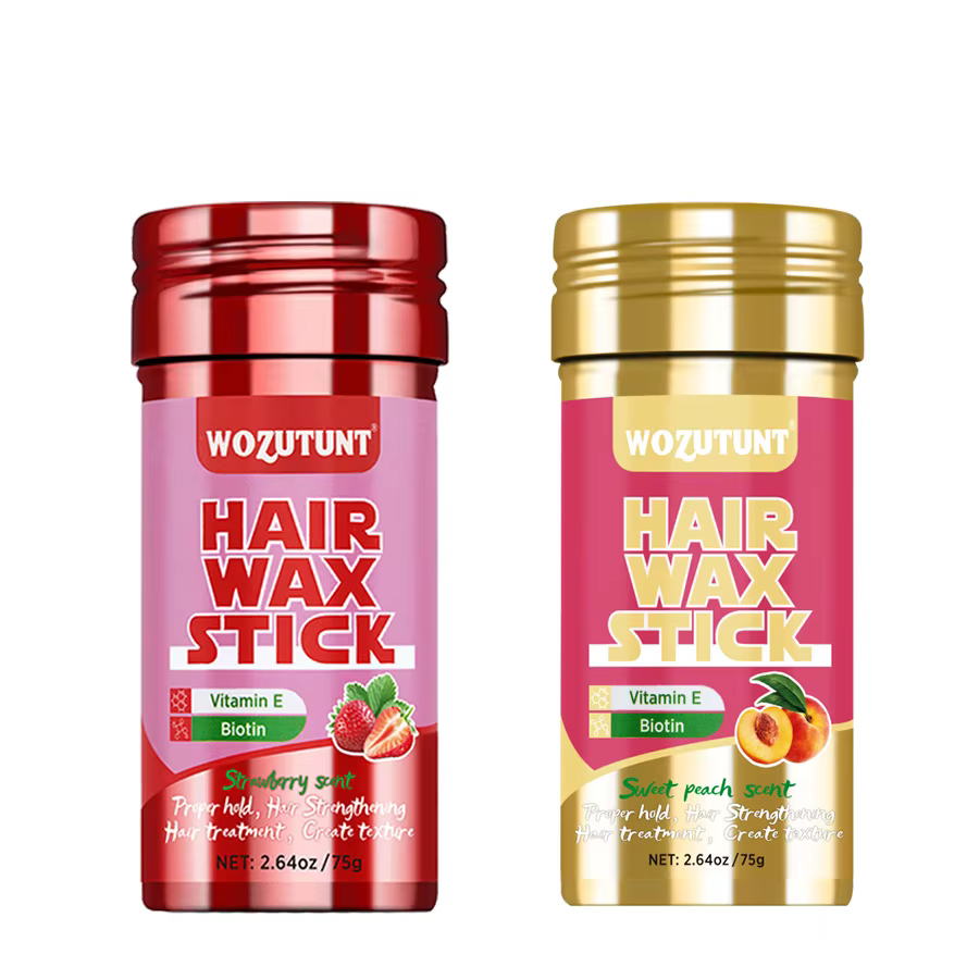 Bâton de cire coiffante, finition naturelle Non grasse, pommade pour tous les types de cheveux crépus et flyaway, créer une Texture, produit de cire solide