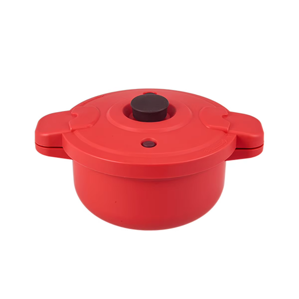 Casserole à pression pour micro-ondes, pot de cuisson facile pour micro-ondes, pot à ragoût, pot multifonctionnel antiadhésif, compatible avec les cuisinières à induction et au gaz