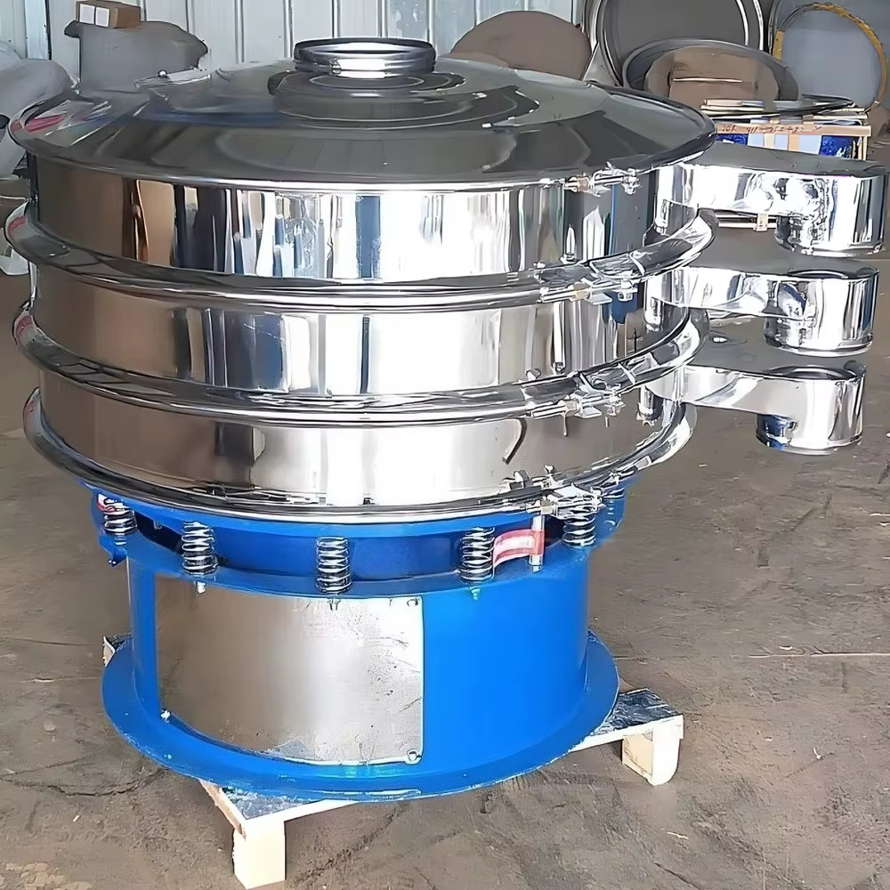 Machine de tamisage de farine, conception sanitaire, tamisage vibrant rotatif pour les Industries alimentaires