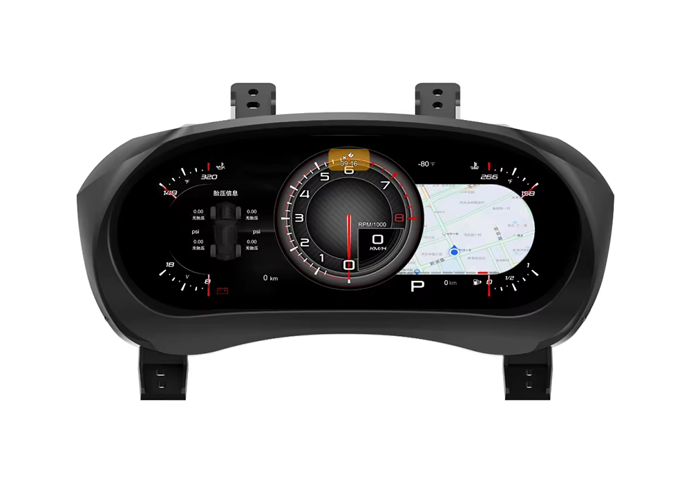1920*720 12.3 "instrument de tableau de bord voiture numérique Cluster Cockpit pour Cadillac ATS compteur de vitesse panneau centre Virtuele Cockpit Voor